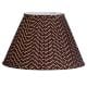 Chevron Block Print Pleated Empire Lampshade